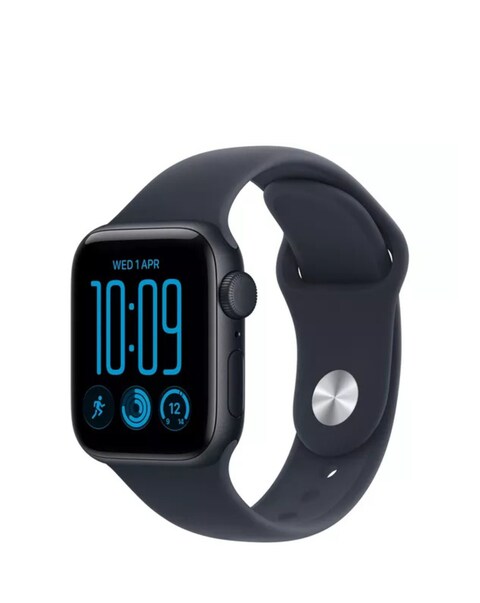 Apple Watch SE 3 GPS 40mm - Midnight Aluminium/Navy Blue Sport Band - M/L