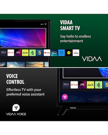 Toshiba 24WV2553DB 24in HD TV with Freely