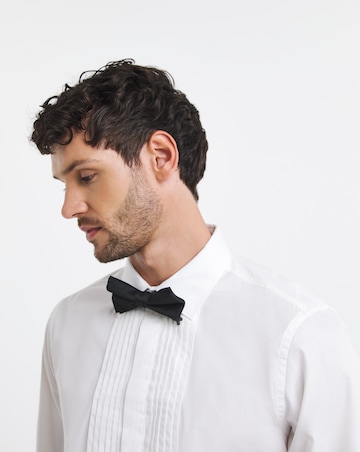 Cotton Poplin Dinner Shirt Set With Bow Tie