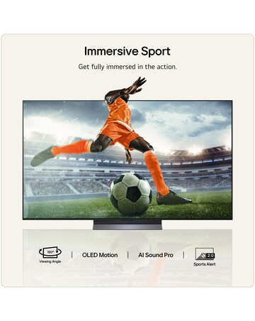 LG OLED65C66LB 65in OLED Evo AI 4K Smart TV