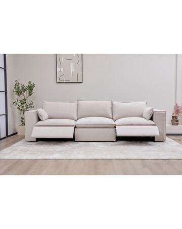 Campbell 3 Seater Power Recliner Sofa