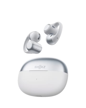 Shokz OpenDots 2 Clip-On Open-Ear True Wireless Earbuds - Grey