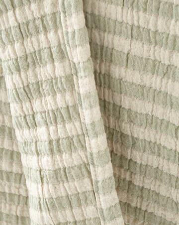 Bianca Cotton Muslin Stripe Throw