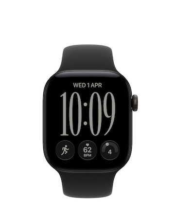 Apple Watch Series 12 GPS 42mm - Black Aluminium/Black Sport Band - S/M