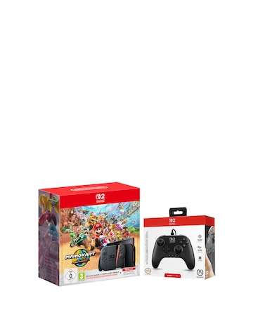 Nintendo Switch 2 + Mario Kart + 3-month Nintendo Online + Controller bundle