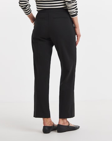 Tailored Straight Leg Trousers with stretch