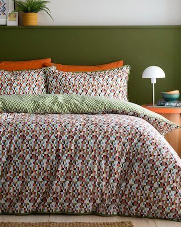 Appletree Star Geo Duvet Cover Set