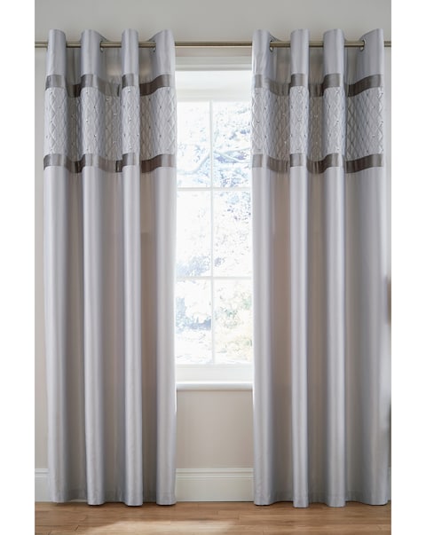 Catherine Lansfield Sequin Cluster Curtains