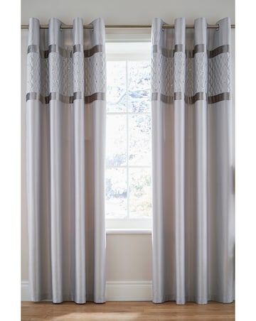 Catherine Lansfield Sequin Cluster Curtains
