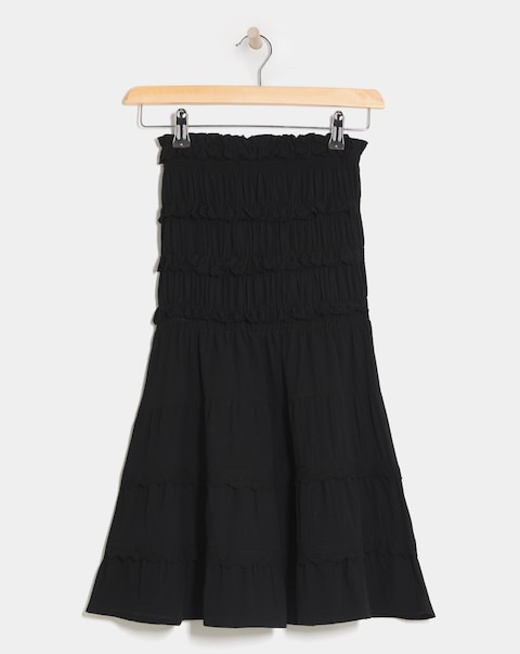 Beach To Beach Broderie Trim Mini Beach Dress
