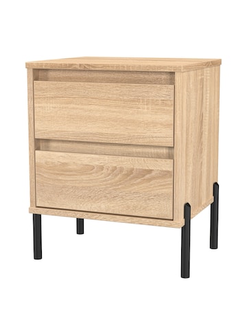 Sloan 2 Drawer Bedside