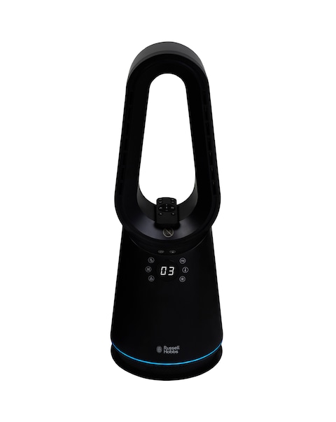 RH Bladeless Fan & Heater - Black