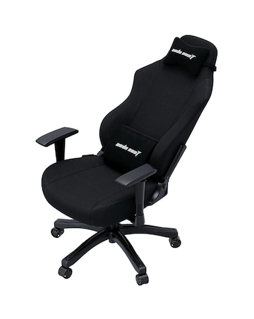 Anda seaT Luna Premium Large Gaming Chair - Black Fabric