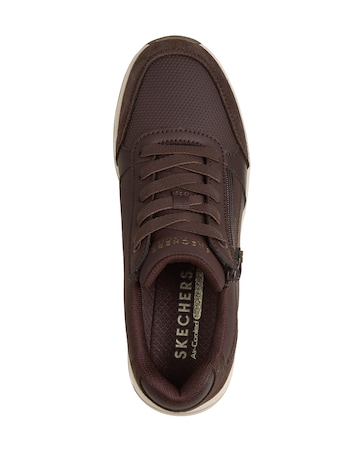 Skechers Chocolate Billion Flex Luxe Up Trainers - Standard Fit (D)