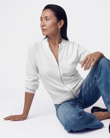 Lightweight Knitted Bomber