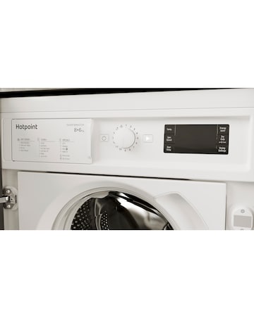 Hotpoint BIWDHG861485UK Integrated 8kg/6kg Washer Dryer + Installation