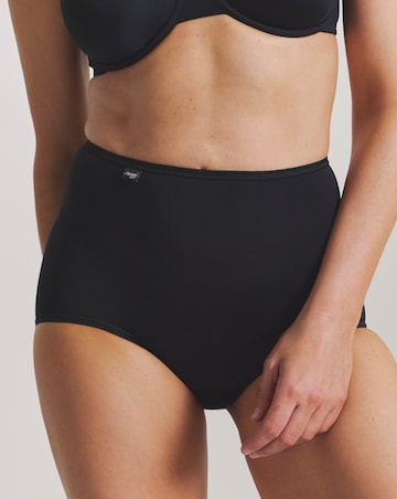 Sloggi 3Pack Microfibre Maxi Knickers Black