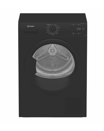 Indesit Heat Pump Tumble Dryer 9KG Black