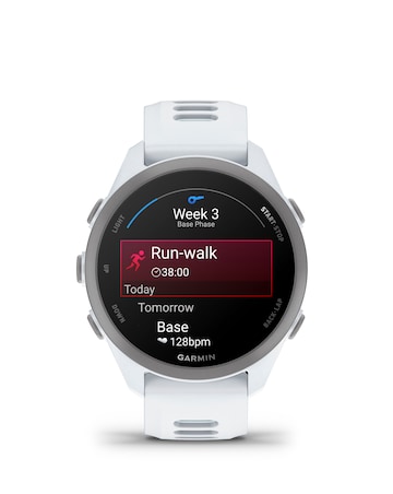 Garmin Forerunner 170 Music Smart Watch - Whitestone/Cloud Blue