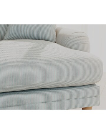 Lily Stripe Snuggle Chair