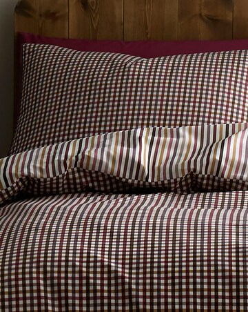Appletree Micro Check Duvet Cover Set