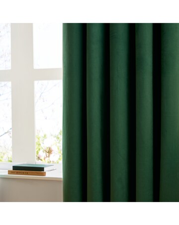 Furn. The Ultimate Velvet Blackout Eyelet Curtains