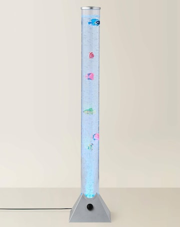 ValueLights Bubble Lamp Colour Changing Sensory Floor Lamp - 90cm