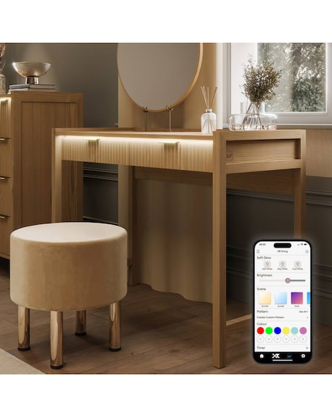 XR Living Dakota Dressing Table With App Control Lights
