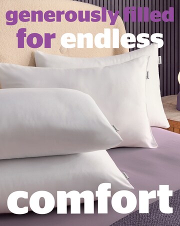 Silentnight Deep Sleep Pack of 4 Pillows