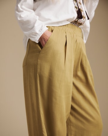 Julipa Petite Linen Balloon Trousers
