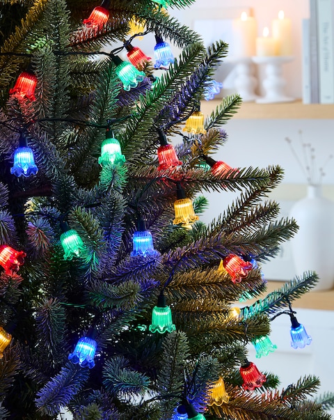 New In - Multicolour Retro Petal LED String Light
