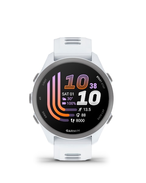 Garmin Forerunner 170 Smart Watch - Whitestone/Cloud Blue