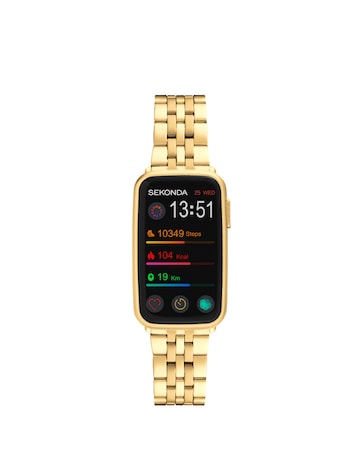 Sekonda Track Smart Watch - Gold Stainless Steel