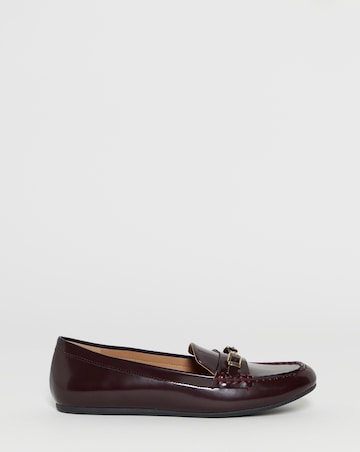 Kennedy Double Buckle Detail Loafers - Wide Fit (E)