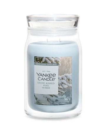 Yankee Candle Signature Large Snow Kissed Pine