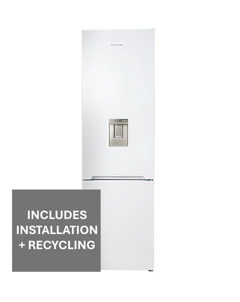 Russell Hobbs RH180FFFF551E1WWD Fridge Freezer Water Dispenser White + Install