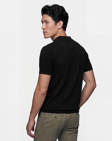 Black Revere Collar Shirt