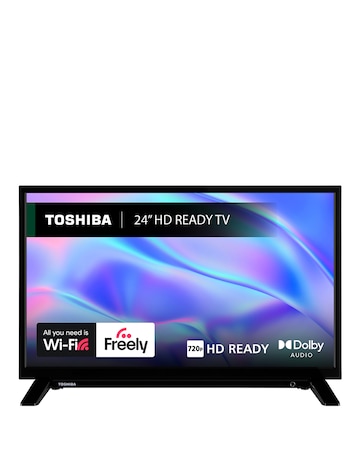 Toshiba 24WV2553DB 24in HD TV with Freely