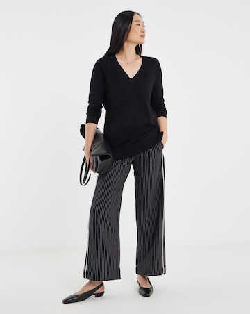 V Neck Slouch Tunic