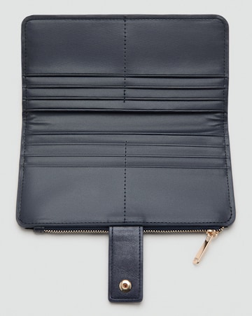 Mango Large Wallet With Logo Print