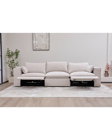 Campbell 3 Seater Power Recliner Sofa