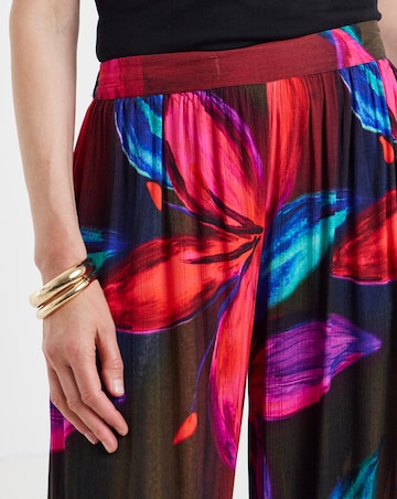 Viscose Crinkle Balloon Trouser