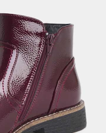 Cushion Walk Side Zip Chelsea Boot Crepe Sole - Wide Fit (E)