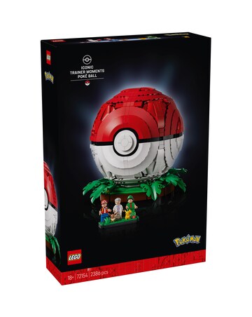 LEGO Pokemon Iconic Trainer Moments Poke Ball 72154