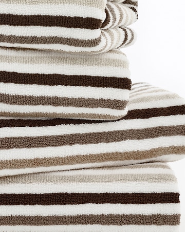 Deyongs Bliss Linear 100% Cotton 550GSM Striped Towel