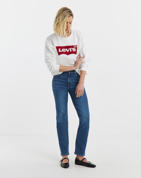 Levi's 726 High Rise Straight Jeans
