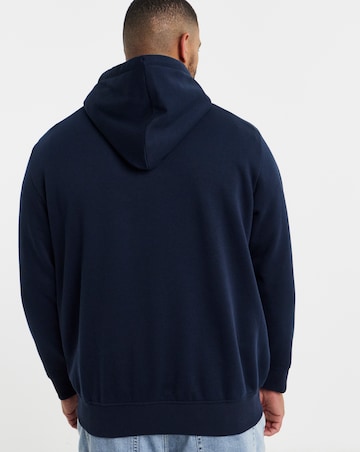 Jack & Jones Rush Hoodie and T-Shirt 2-Pack - Navy/White