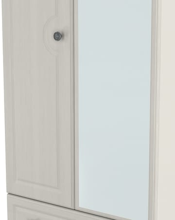 Peregrine Ready Assembled 2 Door 2 Drawer Mirrored Wardrobe - Kids