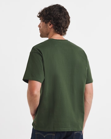 Levi's Short Sleeve Vintage Fit Script T-Shirt - Dark Green