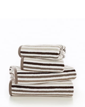 Deyongs Bliss Linear 100% Cotton 550GSM Striped Towel